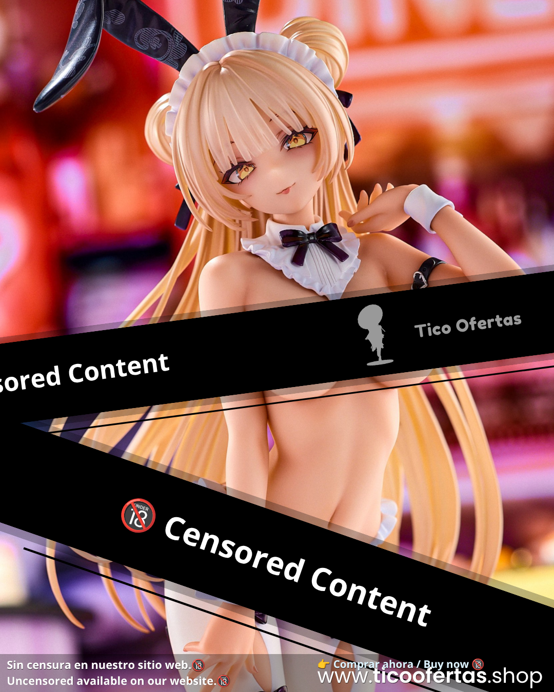 Estatuilla rurudo BLANC | Pink Charm | Tienda Anime | Tico Ofertas Pink Charm
