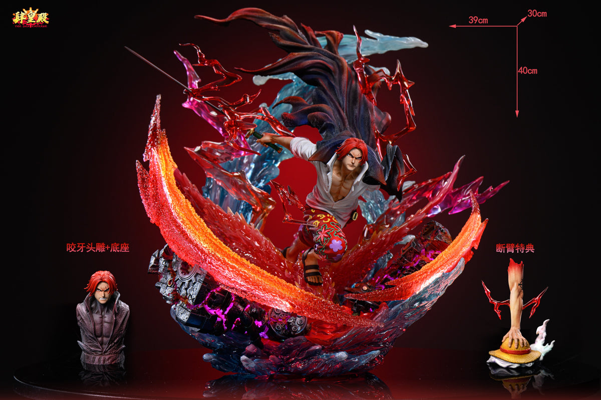 Estatuilla Shanks - Luz y Furia | SUPER HERO x The Sea Emperop Studio | One Piece | Tico Ofertas SUPER HERO Studio X The Sea Emperop Studio