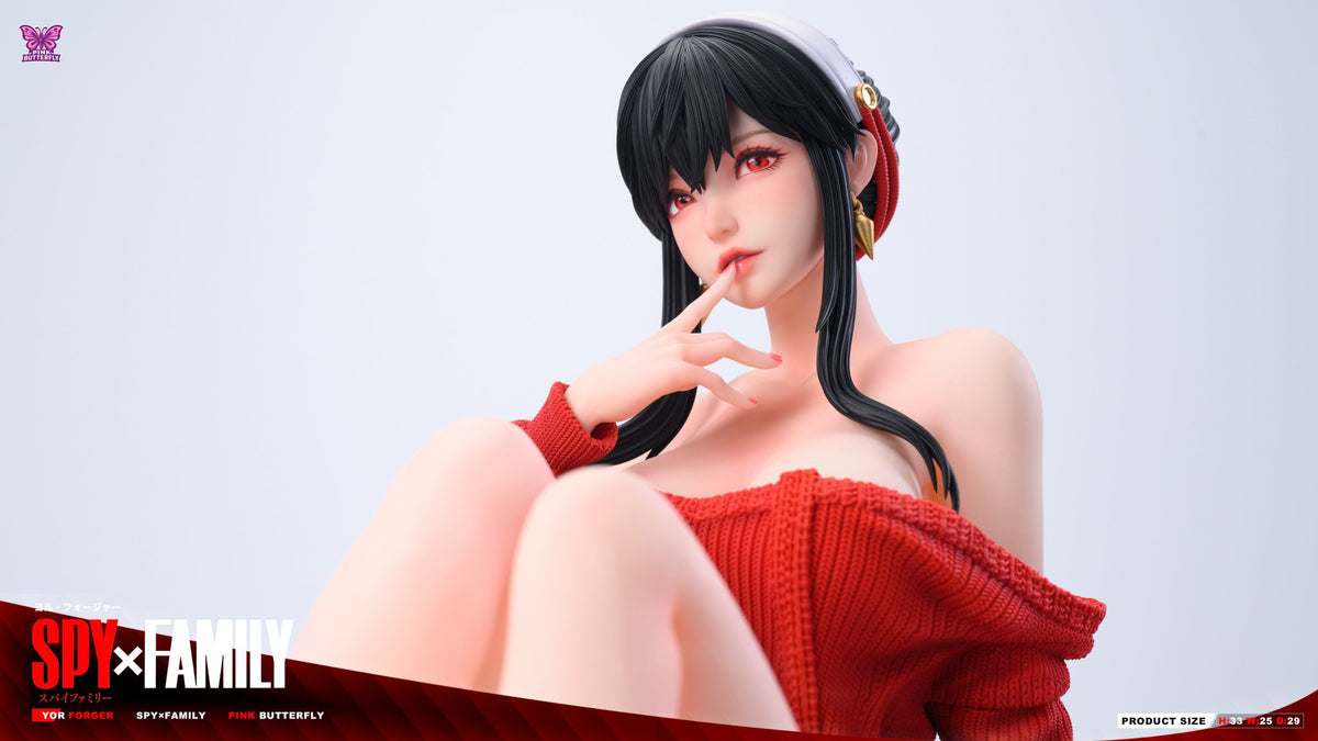 Estatuilla Spy x Family | Tipsy Yor Forger | Tienda Anime | Tico Ofertas PINK BUTTERFLY Studio
