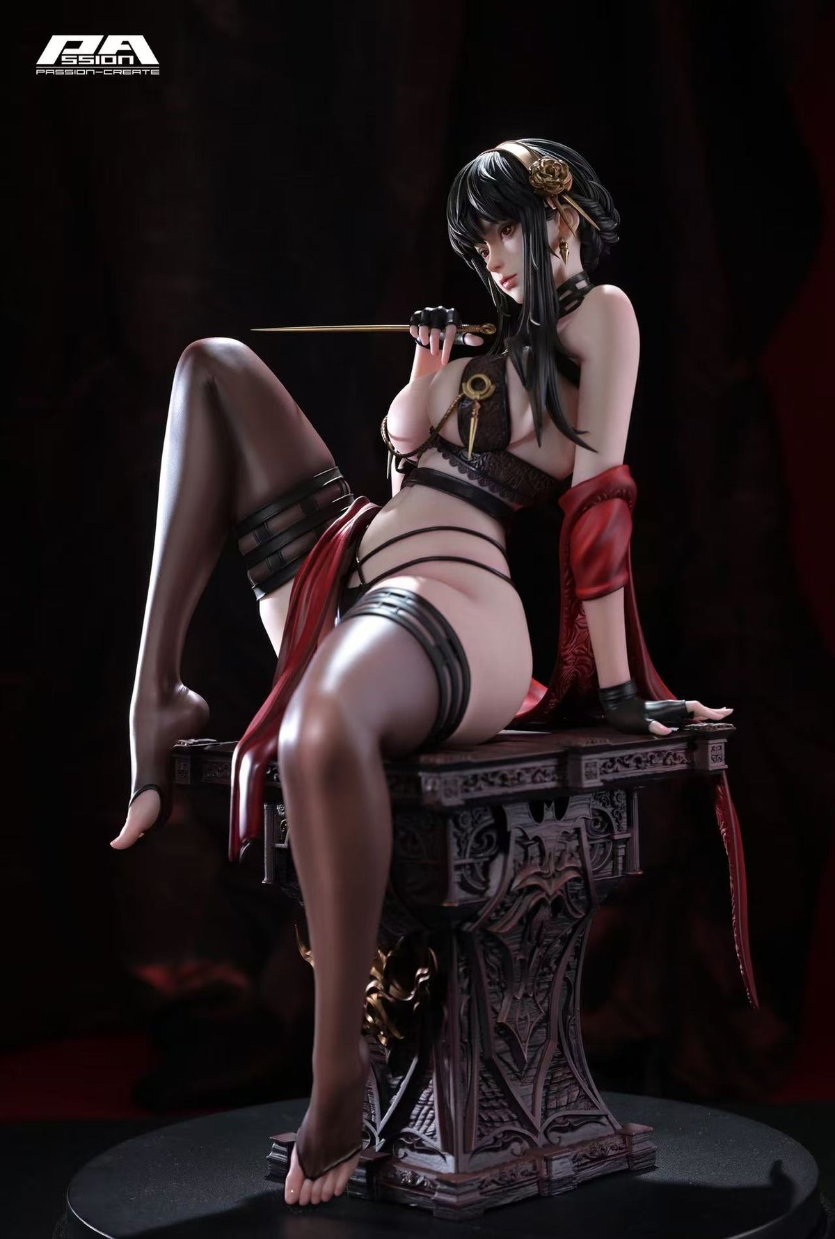 Estatuilla SPY x FAMILY | Yor Forger 1/4 GK Statue | PA Create Studio | Tienda Anime | Tico Ofertas PA Create Studio