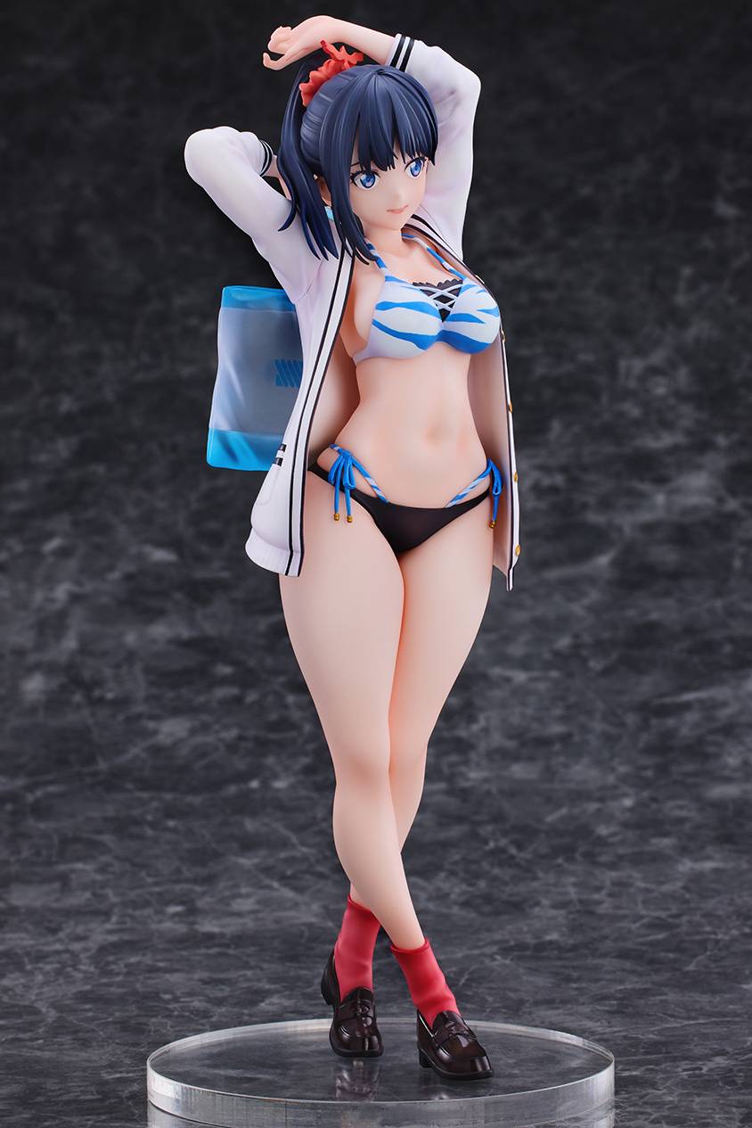 Estatuilla SSSS.Gridman | Rikka Takarada Swimsuit Ver | tienda Anime Tico Ofertas Alpha Max
