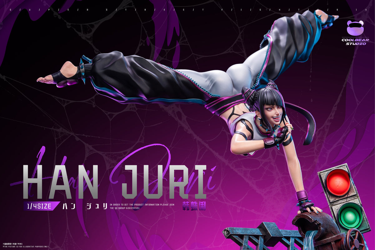 Estatuilla Street Fighter | Han Juri | Coolbear Studio | Tienda Anime | Tico Ofertas Coolbear Studio