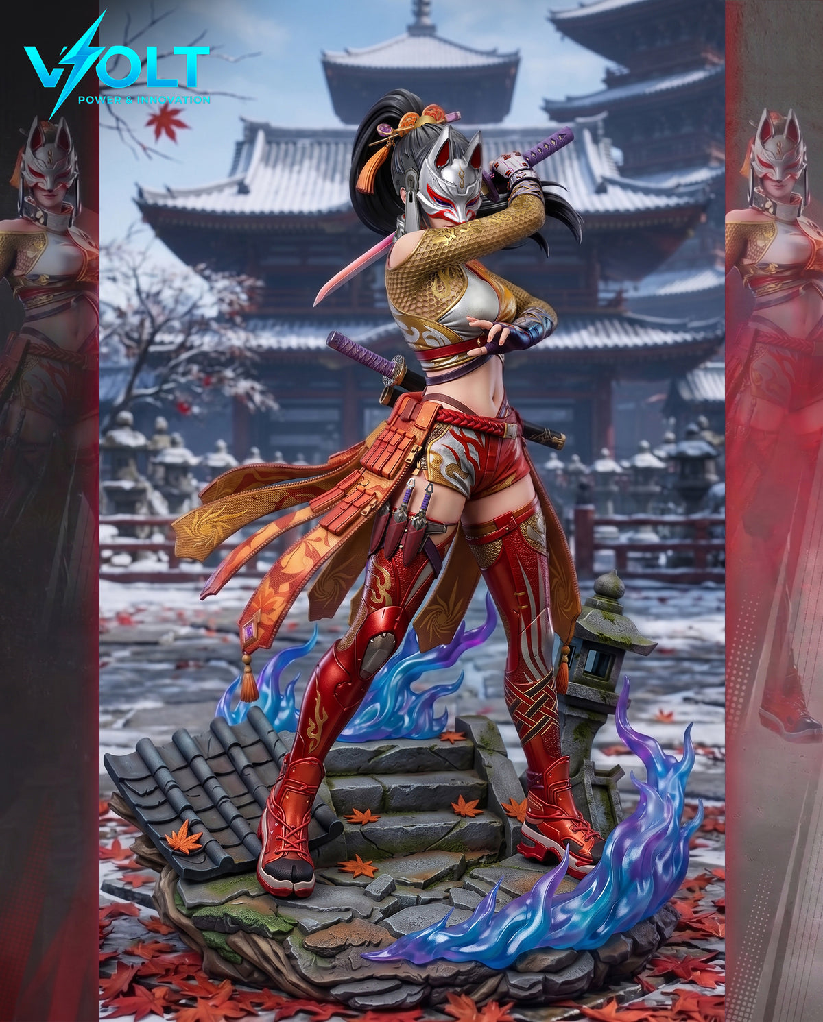 Estatuilla Tekken | Kunimitsu | VOLT Studio | Tienda Anime | Tico Ofertas VOLT Studio