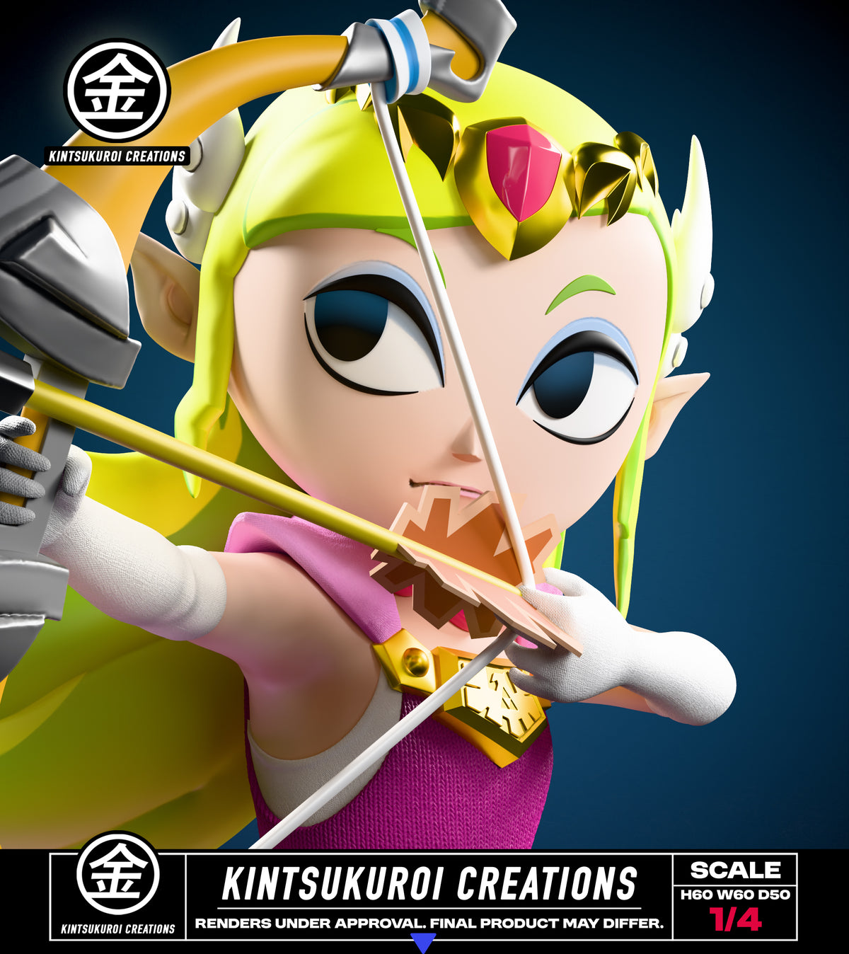 Estatuilla  The Legend of Zelda: Wind Waker | Final Battle Diorama | Kintsukuroi Creations | Tienda Anime Costa Rica | Tico Ofertas FWS Studio