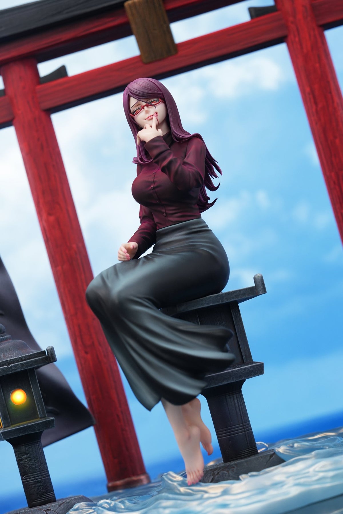 Estatuilla  Tokyo Ghoul | Rize Kamishiro | Damocles Studio | Tienda Anime | Tico Ofertas Damocles Studio