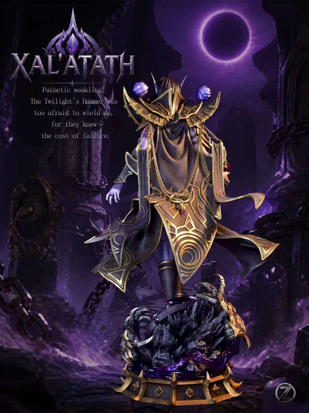 Estatuilla  World of Warcraft | Xal'atath | THUNDER Z Studio | Tienda Gaming Costa Rica | Tico Ofertas Thunder Z Studio