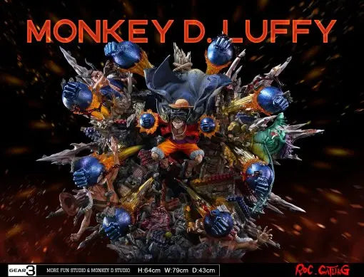 Figura One Piece | Monkey D. Luffy (GEAR3) | More Fun Studio X Monkey D. Studio | Tienda Online Anime Costa Rica | Tico Ofertas