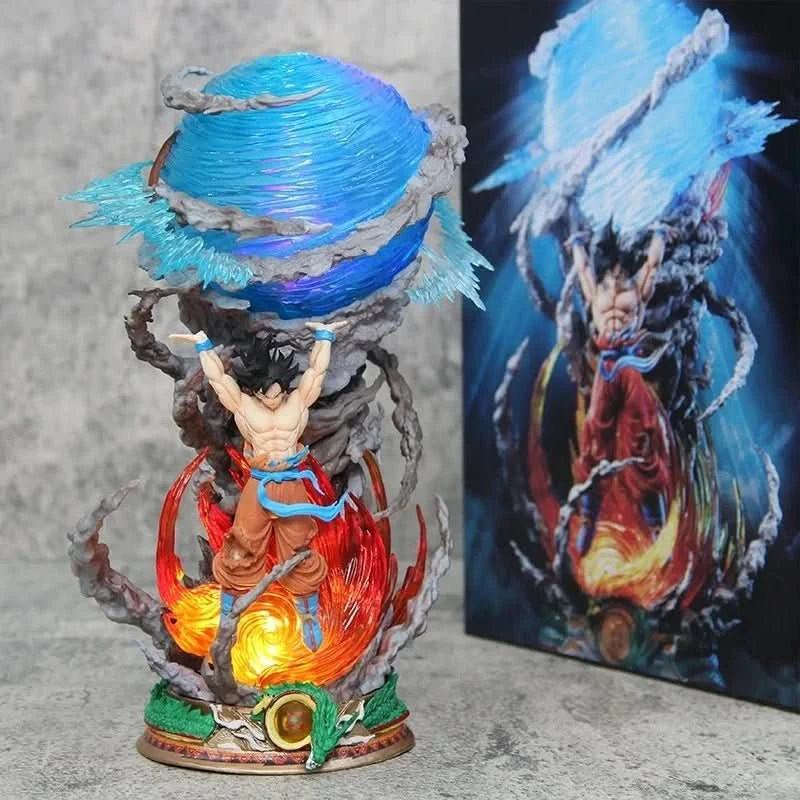 Figura Anime 23CM Dragon Ball Z - Goku Super Spirit Bomb Action Figure GK PVC | Tienda Anime Costa Rica - Tico Ofertas