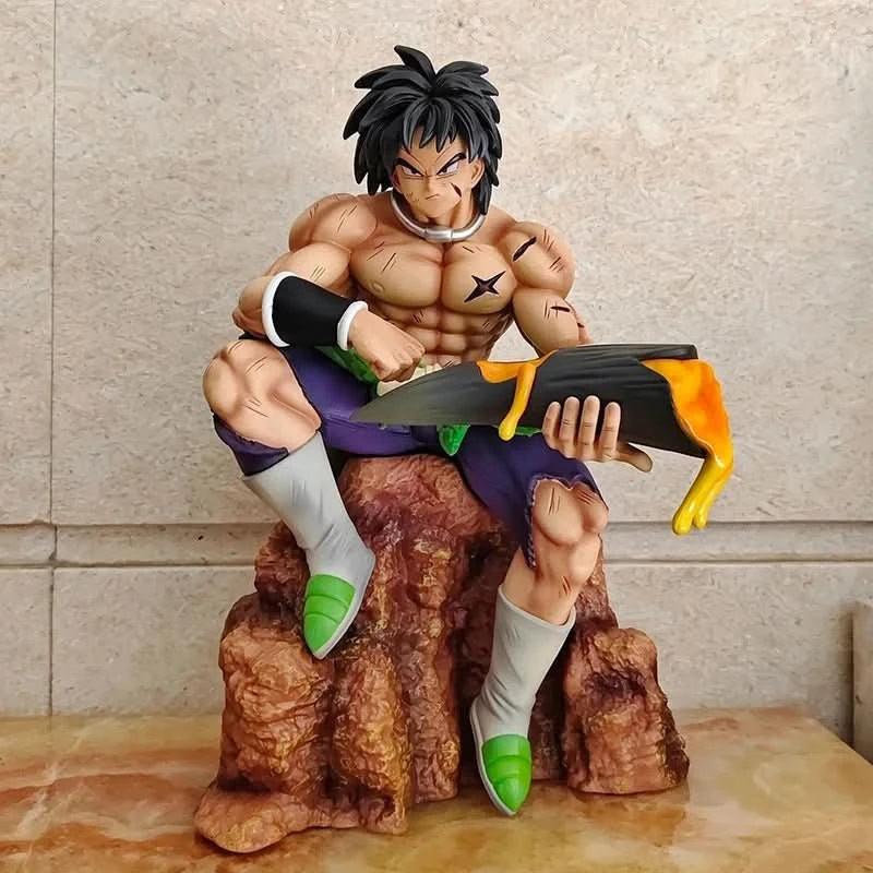 Figura Anime 24CM Dragon Ball Z - Broly Action Figure GK en Postura Sentada | Tienda Anime Costa Rica - Tico Ofertas