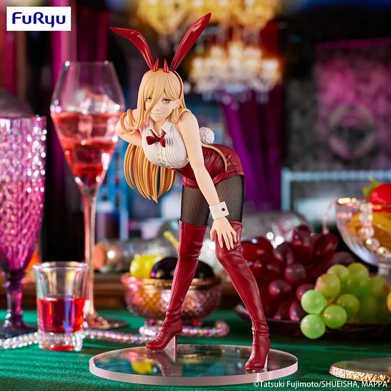 Figura Anime Chainsaw Man - Makima y Power BiCute Bunnies 25CM FuRyu | Figuras Anime Costa Rica, Modelo de Colección en Caja Original, Estatua y Regalo - Tico Ofertas