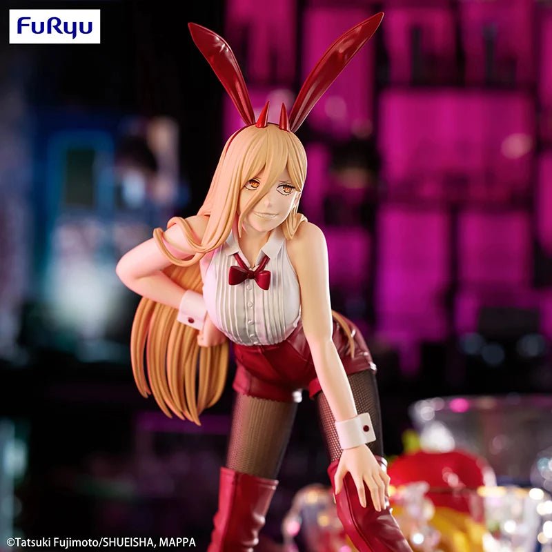 Figura Anime Chainsaw Man - Makima y Power BiCute Bunnies 25CM FuRyu | Figuras Anime Costa Rica, Modelo de Colección en Caja Original, Estatua y Regalo - Tico Ofertas