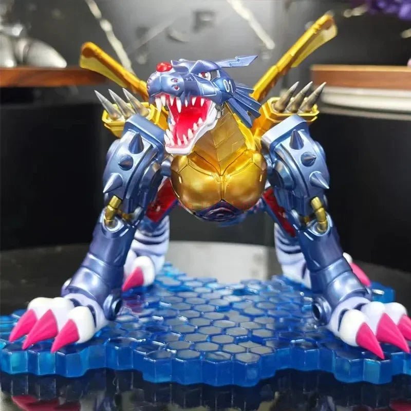 Figura Anime Digimon Adventure 20cm - Metal Garurumon | Estatua de Acción PVC Coleccionable y Regalo en Costa Rica - Tico Ofertas