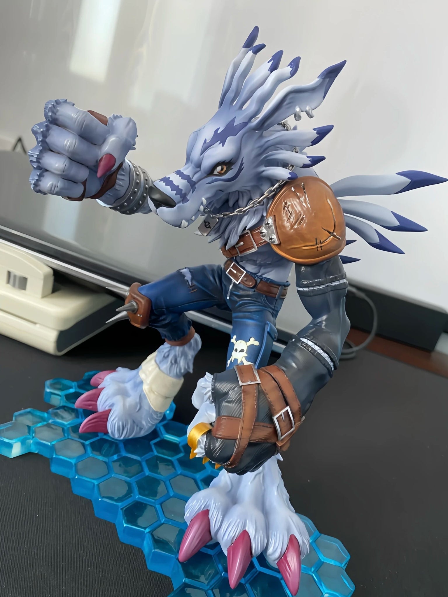 Figura Anime Digimon Adventure 20cm - Metal Garurumon | Estatua de Acción PVC Coleccionable y Regalo en Costa Rica - Tico Ofertas