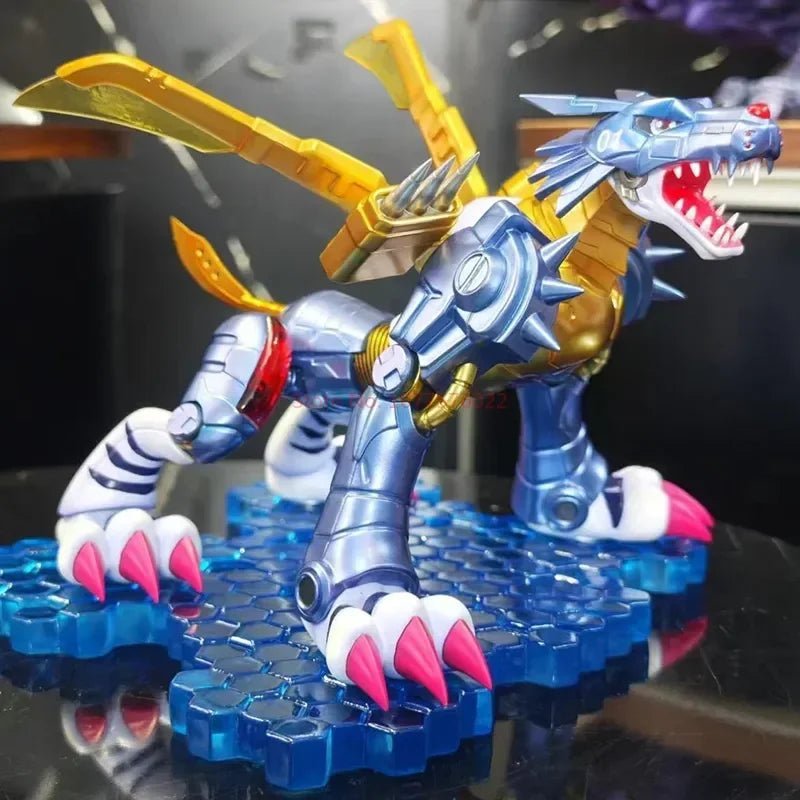 Figura Anime Digimon Adventure 20cm - Metal Garurumon | Estatua de Acción PVC Coleccionable y Regalo en Costa Rica - Tico Ofertas