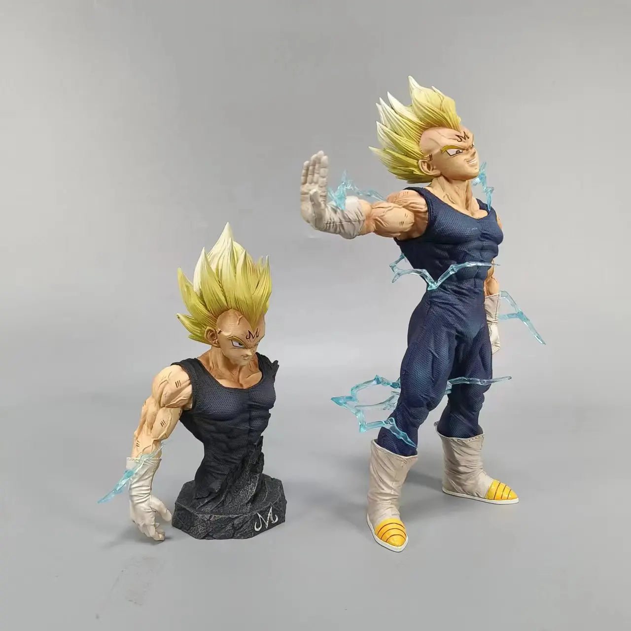 Figura Anime Dragon Ball Z Majin Vegeta 26cm - PVC con Cabeza Intercambiable | Figuras Anime Costa Rica, Estatua de Colección y Juguete - Tico Ofertas