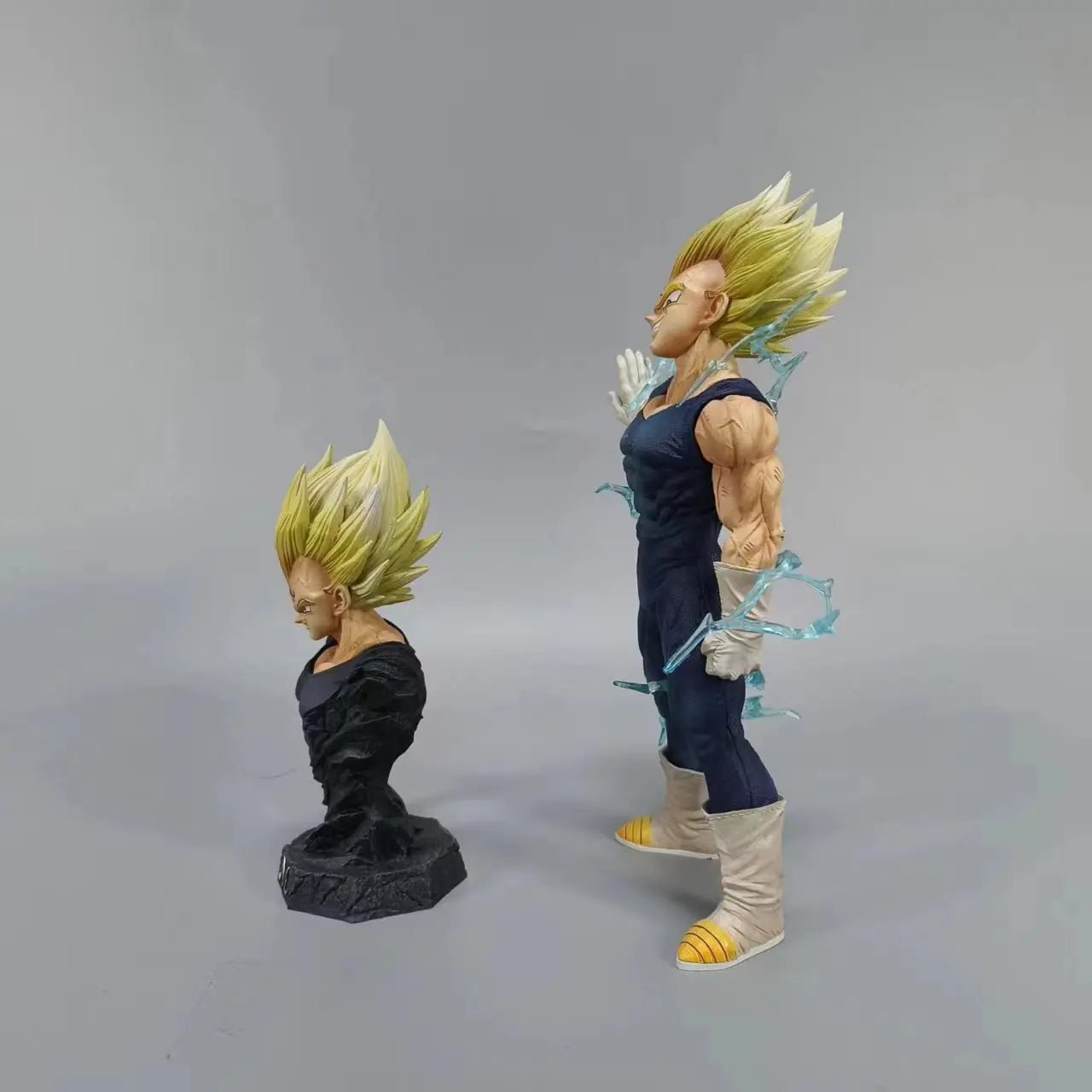 Figura Anime Dragon Ball Z Majin Vegeta 26cm - PVC con Cabeza Intercambiable | Figuras Anime Costa Rica, Estatua de Colección y Juguete - Tico Ofertas