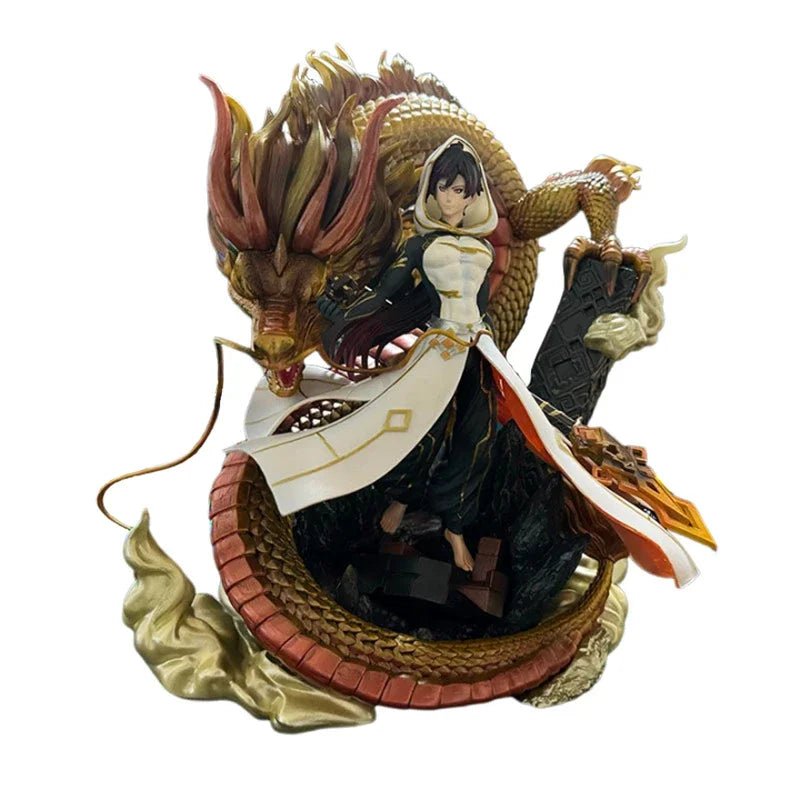 Figura Anime Genshin Impact 27CM - Zhongli, Rock King Emperor Morax | Figuras Anime Costa Rica, Modelo de Colección PVC, Juguete de Acción y Regalo - Tico Ofertas