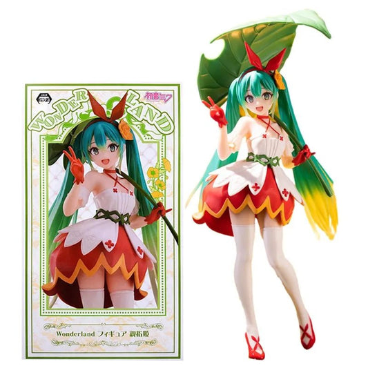 Figura Anime Hatsune Miku 21cm - Kawaii Thumbelina Vocaloid Wonderland | Modelo de Acción PVC Coleccionable y Regalo en Costa Rica - Tico Ofertas