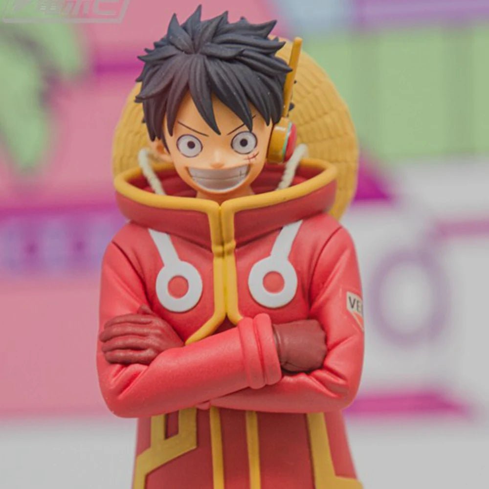 Figura Anime One Piece 17cm - Nami, Luffy y Sanji | Serie DXF The Grandline Egghead | Modelo de PVC para Regalo de Cumpleaños en Costa Rica - Tico Ofertas