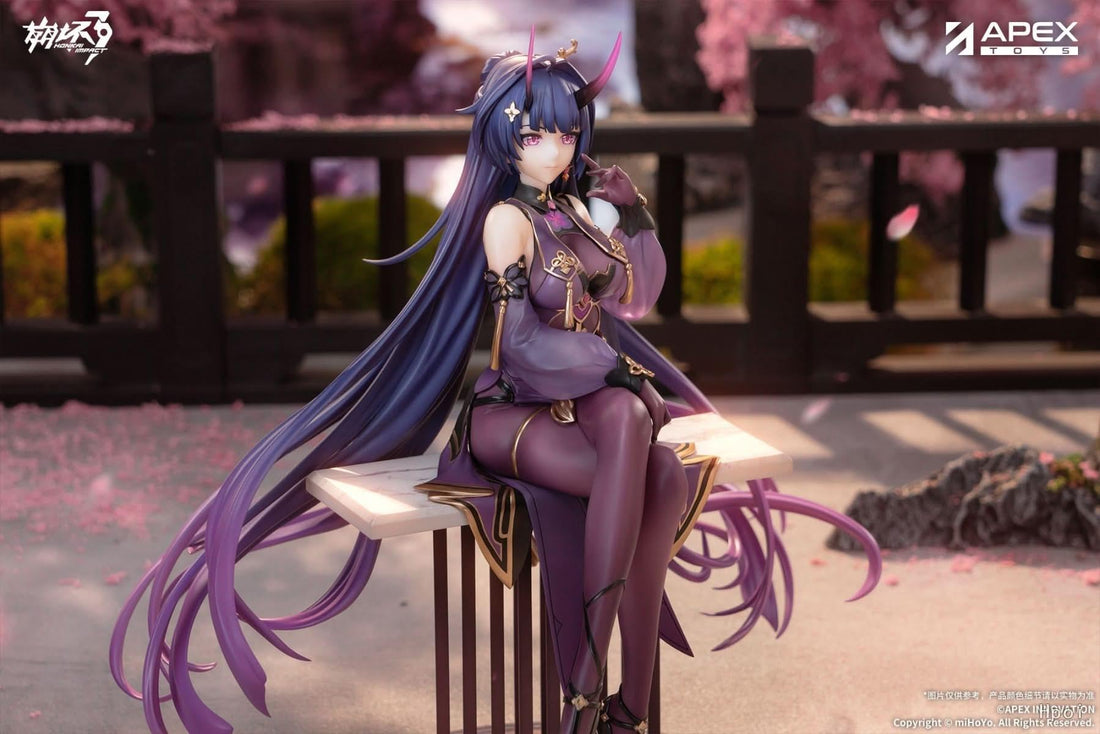 Figura APEX-TOYS - Honkai Impact 3: Raiden Mei - 1/7 Herrscher of Thunder, Night Rain Spring Waves Ver. (Licensed) | Figuras de colección Anime Costa Rica TODO EN ANIME  | Tico ofertas