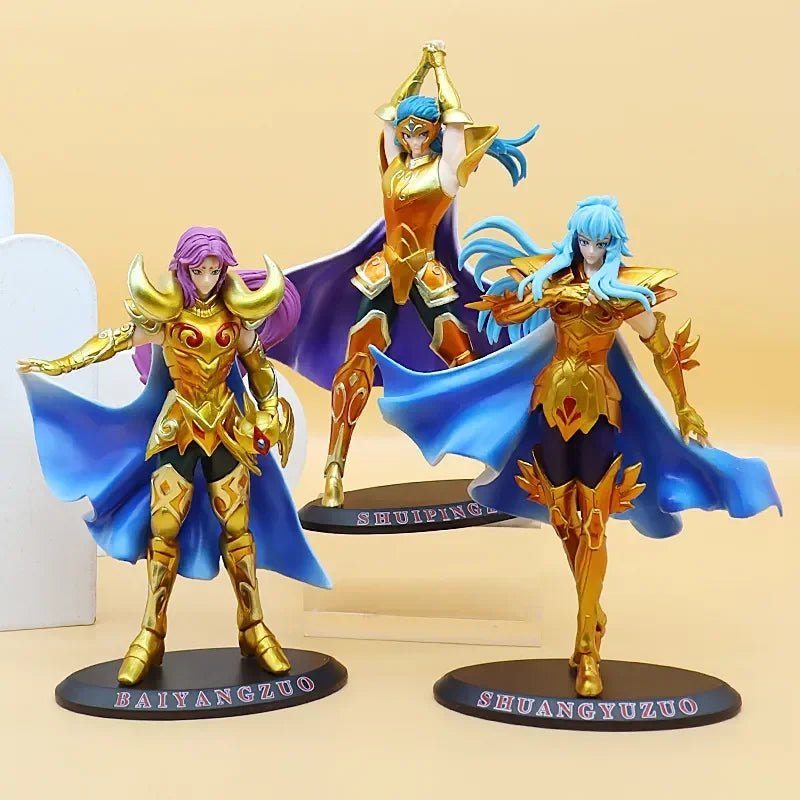 Figura de Acción 20cm Saint Seiya Knights of the Zodiac - Hagen Ennestu Shiryu PVC | Juguetes y Regalos de Cumpleaños - Tico Ofertas