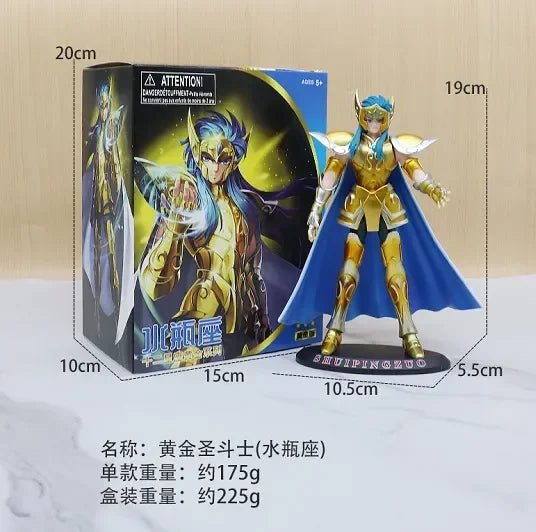 Figura de Acción 20cm Saint Seiya Knights of the Zodiac - Hagen Ennestu Shiryu PVC | Juguetes y Regalos de Cumpleaños - Tico Ofertas