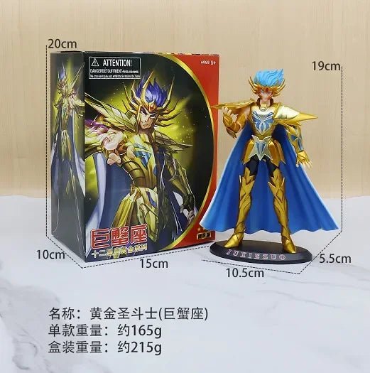 Figura de Acción 20cm Saint Seiya Knights of the Zodiac - Hagen Ennestu Shiryu PVC | Juguetes y Regalos de Cumpleaños - Tico Ofertas