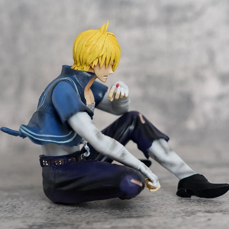 Figura de Acción Anime One Piece 12cm - Sanji Battle Damaged | Modelo PVC Coleccionable y Decoración de Escritorio en Costa Rica - Tico Ofertas