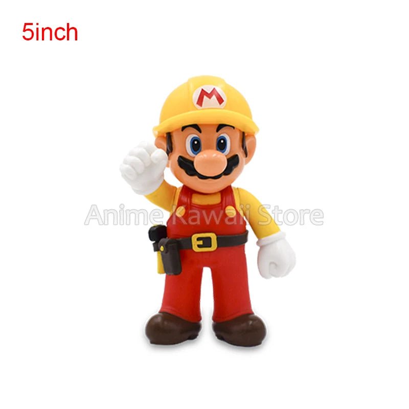 Figura de Acción Anime Super Mario 5” - Luigi | Figuras Anime Costa Rica, Juguete de Cosplay y Regalo para Niños y Cumpleaños - Tico Ofertas