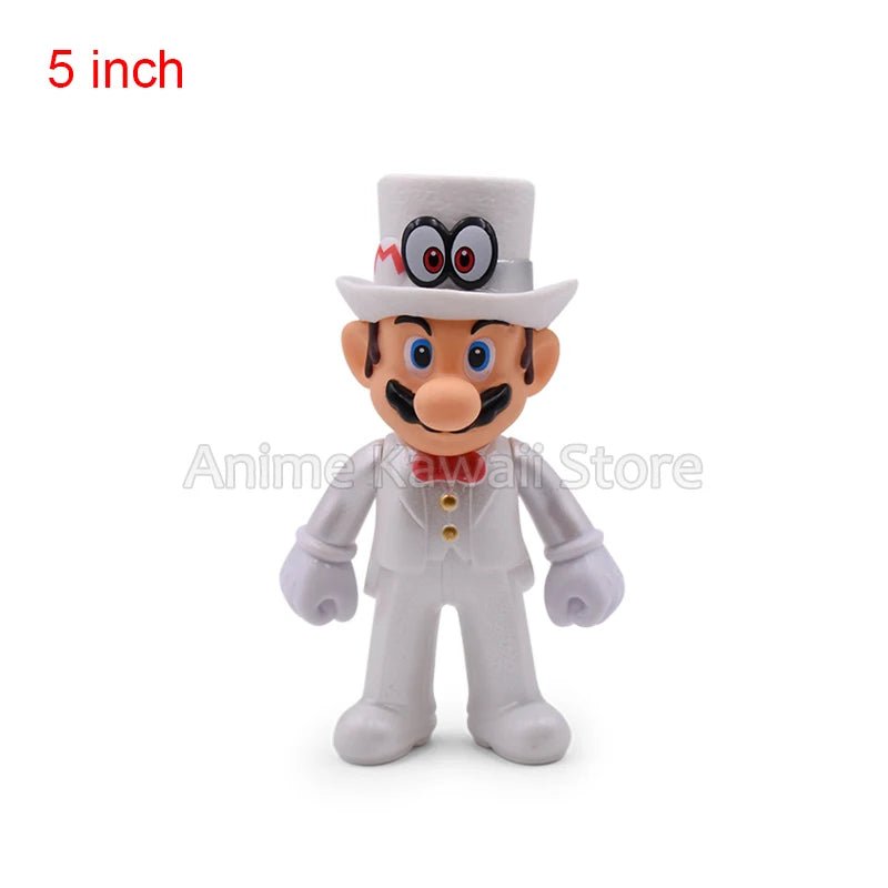 Figura de Acción Anime Super Mario 5” - Luigi | Figuras Anime Costa Rica, Juguete de Cosplay y Regalo para Niños y Cumpleaños - Tico Ofertas