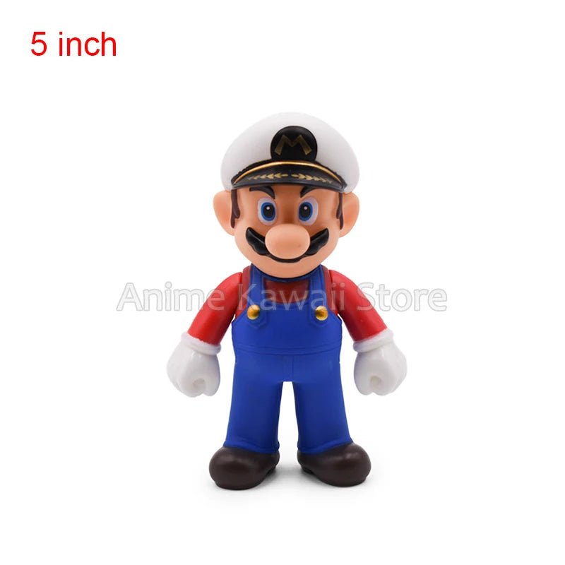 Figura de Acción Anime Super Mario 5” - Luigi | Figuras Anime Costa Rica, Juguete de Cosplay y Regalo para Niños y Cumpleaños - Tico Ofertas