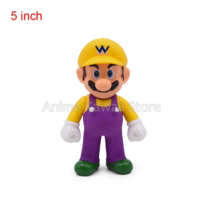 Figura de Acción Anime Super Mario 5” - Luigi | Figuras Anime Costa Rica, Juguete de Cosplay y Regalo para Niños y Cumpleaños - Tico Ofertas