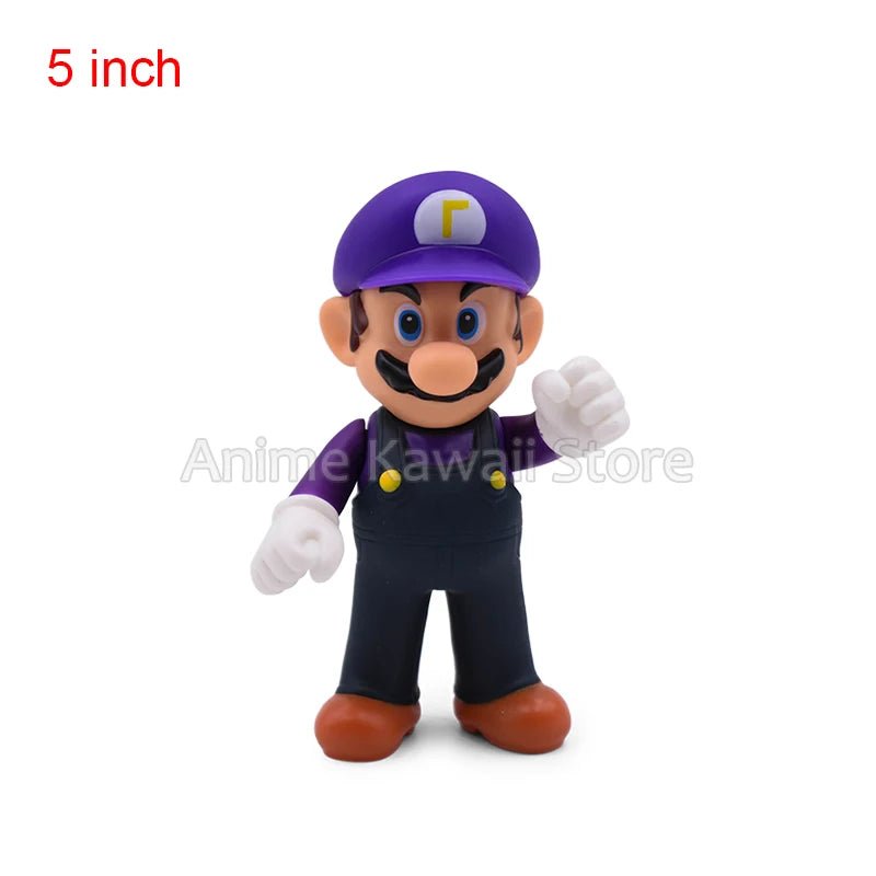 Figura de Acción Anime Super Mario 5” - Luigi | Figuras Anime Costa Rica, Juguete de Cosplay y Regalo para Niños y Cumpleaños - Tico Ofertas