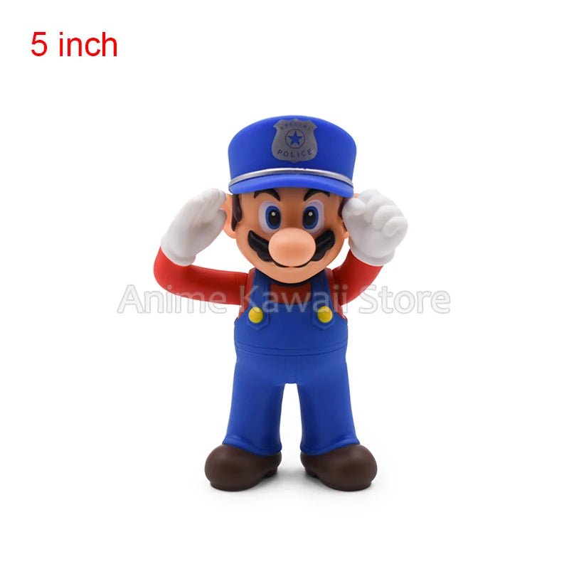 Figura de Acción Anime Super Mario 5” - Luigi | Figuras Anime Costa Rica, Juguete de Cosplay y Regalo para Niños y Cumpleaños - Tico Ofertas