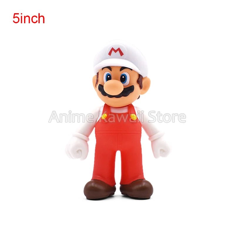 Figura de Acción Anime Super Mario 5” - Luigi | Figuras Anime Costa Rica, Juguete de Cosplay y Regalo para Niños y Cumpleaños - Tico Ofertas