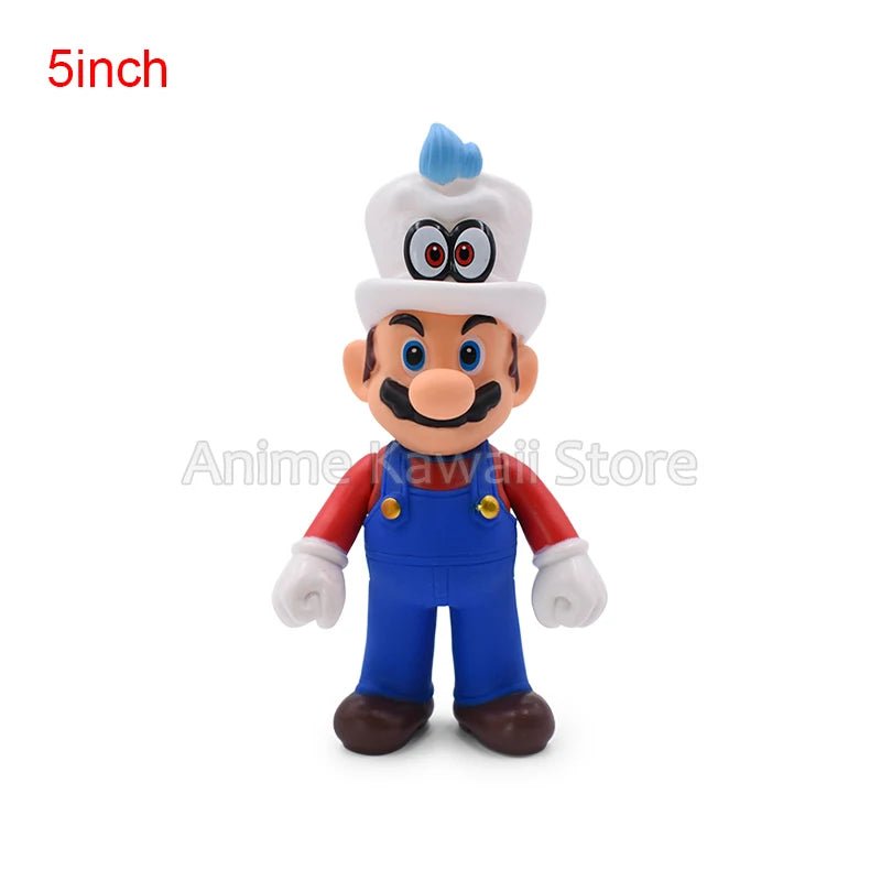 Figura de Acción Anime Super Mario 5” - Luigi | Figuras Anime Costa Rica, Juguete de Cosplay y Regalo para Niños y Cumpleaños - Tico Ofertas