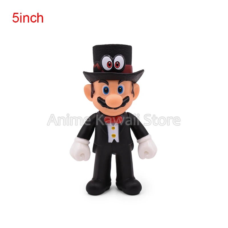 Figura de Acción Anime Super Mario 5” - Luigi | Figuras Anime Costa Rica, Juguete de Cosplay y Regalo para Niños y Cumpleaños - Tico Ofertas