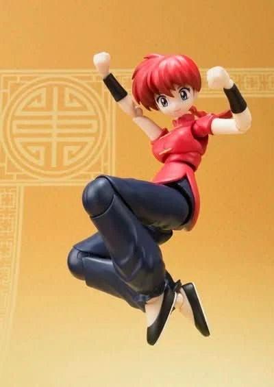 Figura de Acción Bandai Original SHFiguarts Ranma 1/2 - Versión Femenina de Ranma Saotome | Modelo Coleccionable con Articulaciones Activas en Costa Rica
