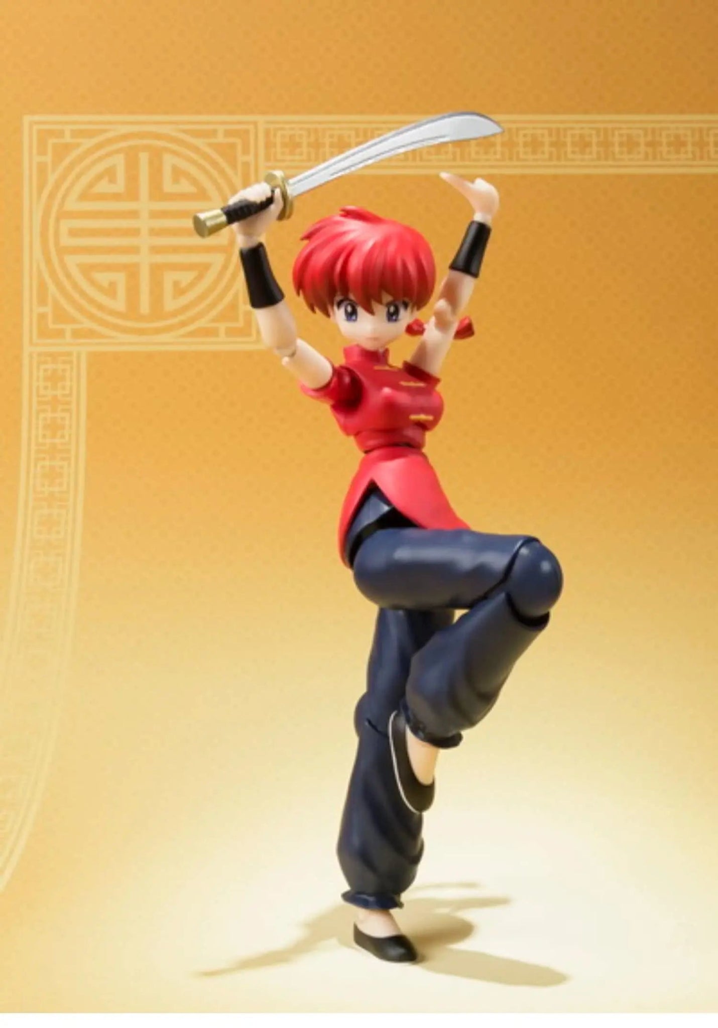 Figura de Acción Bandai Original SHFiguarts Ranma 1/2 - Versión Femenina de Ranma Saotome | Modelo Coleccionable con Articulaciones Activas en Costa Rica - Tico Ofertas