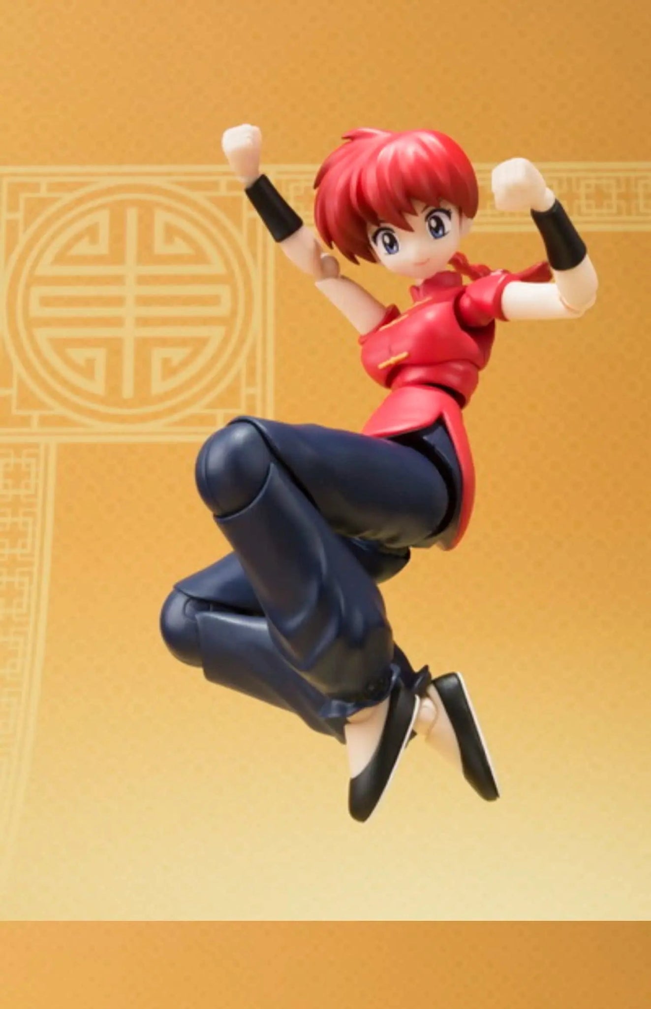 Figura de Acción Bandai Original SHFiguarts Ranma 1/2 - Versión Femenina de Ranma Saotome | Modelo Coleccionable con Articulaciones Activas en Costa Rica - Tico Ofertas