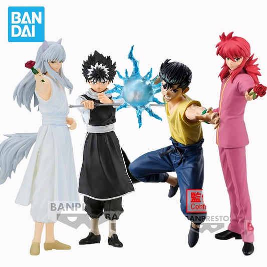 Figura de Acción Banpresto YuYu Hakusho 30° Aniversario - Yuusuke Urameshi, Kuwabara Kazuma y Kurama | Colección Anime DXF en Costa Rica - Tico Ofertas