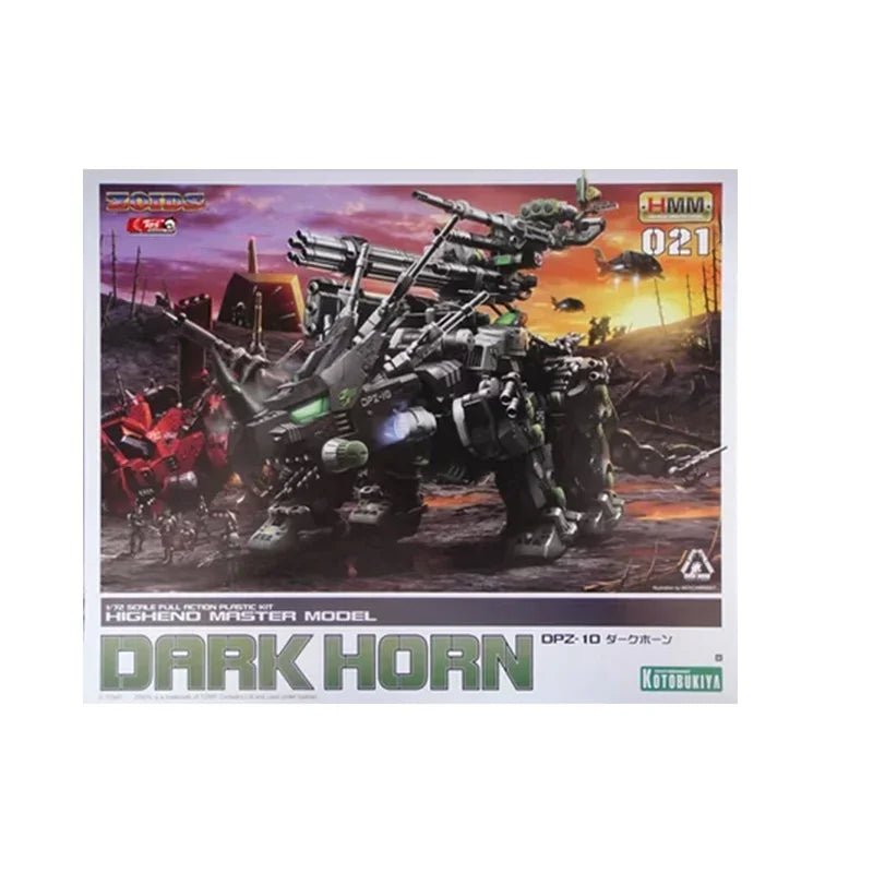 Figura de Acción Original KOTOBUKIYA HMM ZOIDS 1/72 ZD043R DPZ - 10 DARK HORN | Modelo Coleccionable y Juguete para Niños en Costa Rica - Tico Ofertas