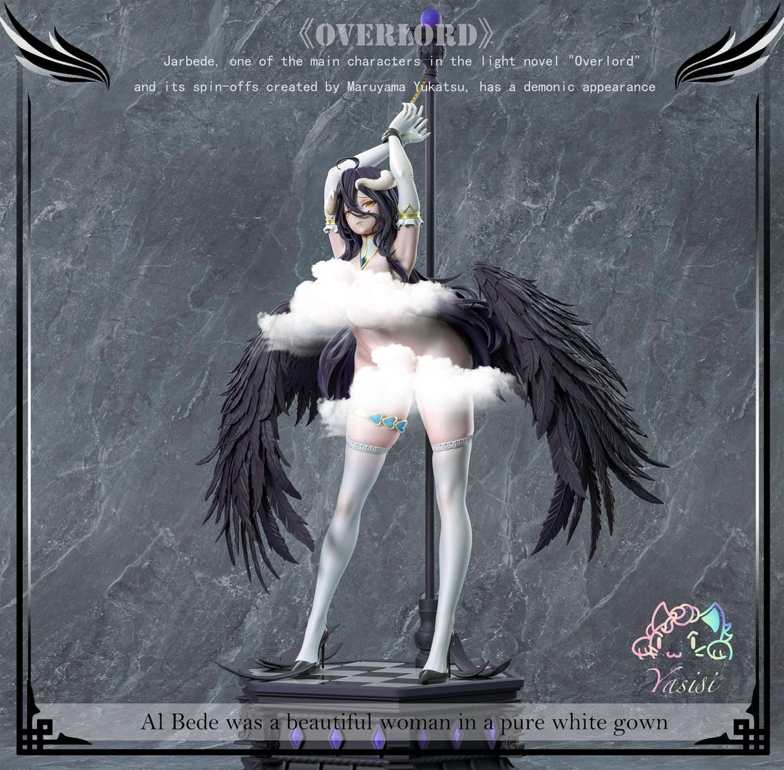 figura de Albedo de Yasisi Studio, perfecta para los fanáticos de Overlord y los coleccionistas de figuras GK Tienda Anime en costa rica