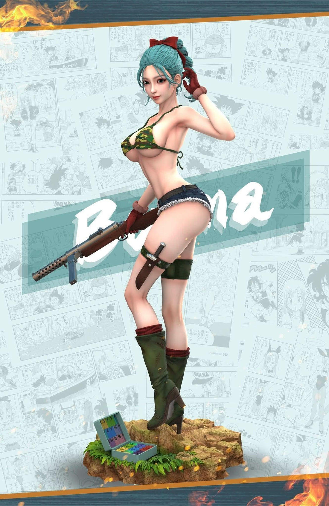 Figura de Bulma  Dragon Ball tienda Anime costa rica tico ofertas
