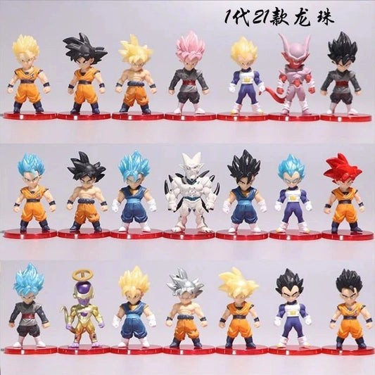 Figura de Dragon Ball Z | Goku, Vegeta, Trunks, Majin Buu, Frieza | 6.5CM | Tico Ofertas Costa Rica - Tico Ofertas