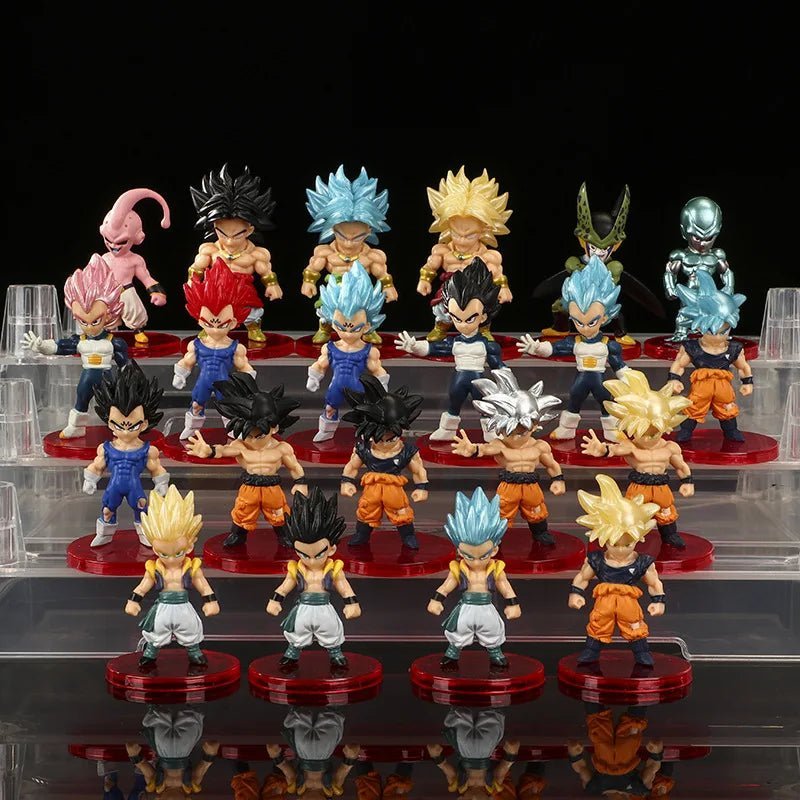 Figura de Dragon Ball Z | Goku, Vegeta, Trunks, Majin Buu, Frieza | 6.5CM | Tico Ofertas Costa Rica - Tico Ofertas