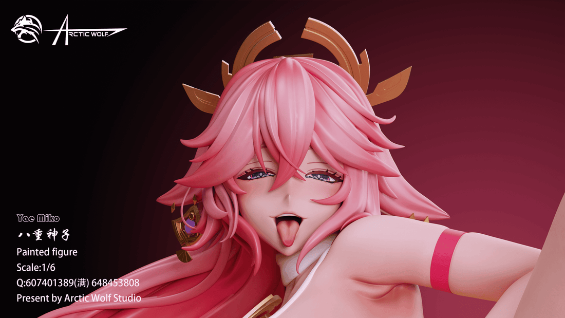 Figura de Yae Miko de Arctic Wolf Studio Genshin Impact | Figuras Anime Costa Rica