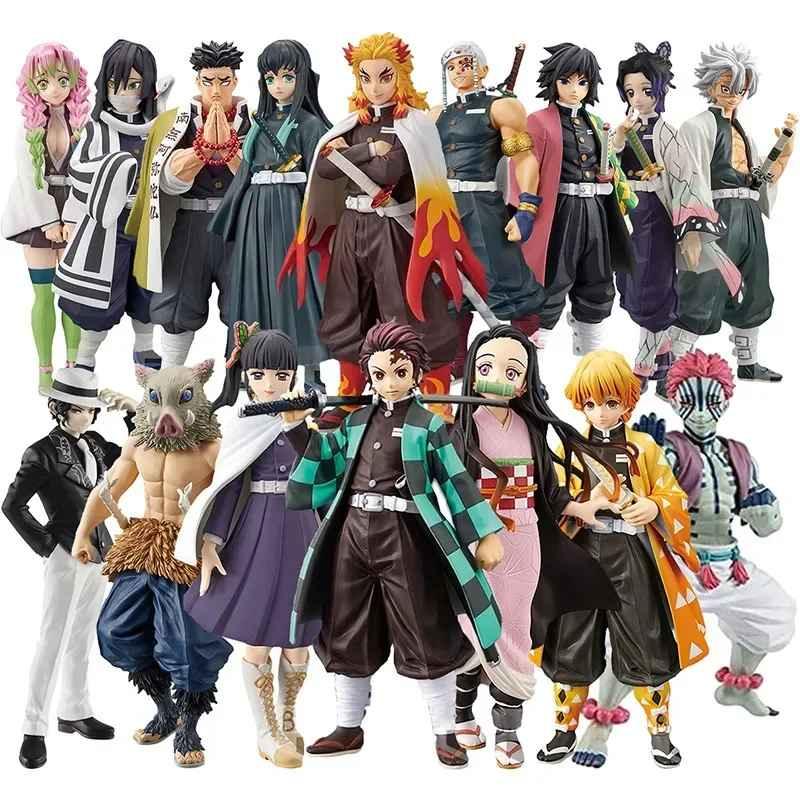 Figura Demon Slayer - Tanjirou, Tomioka, Zenitsu, Kochou y Nezuko  | Figuras de colección Anime Costa Rica, TODO EN ANIME  | Tico ofertas