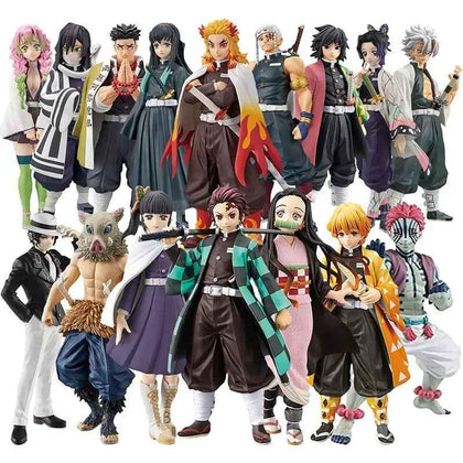 Figura Demon Slayer - Tanjirou, Tomioka, Zenitsu, Kochou y Nezuko  | Figuras de colección Anime Costa Rica, TODO EN ANIME  | Tico ofertas