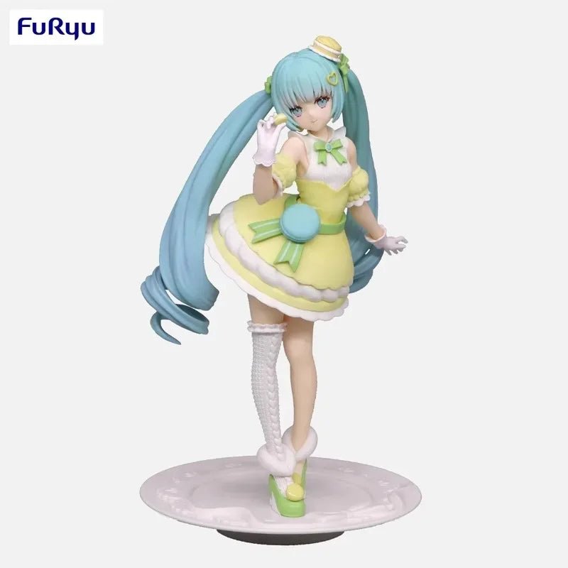 Figura Original FuRyu Hatsune Miku todos los estilos - SweetSweets Macaroon Ver. 21cm | Modelo de Colección y Regalo en Costa Rica - Tico Ofertas